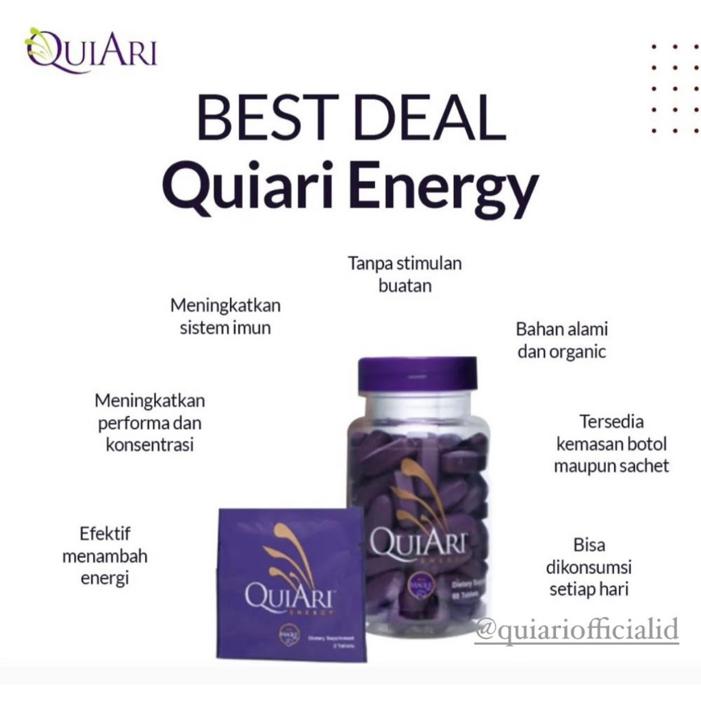 QuiAri Energy 1 Sachet