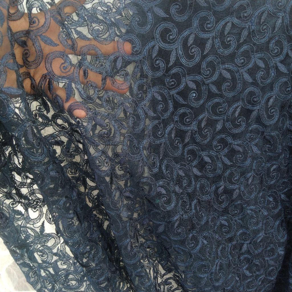 Kain organza bordir | Harga/0,5m | bahan organza bordir| bahan organza bordir | kain organza bordir.