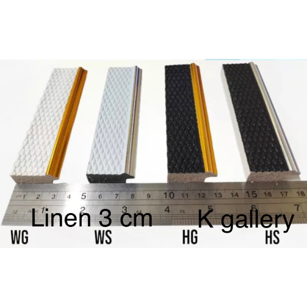 BATANGAN FRAME FIBER LENEN 3 CM