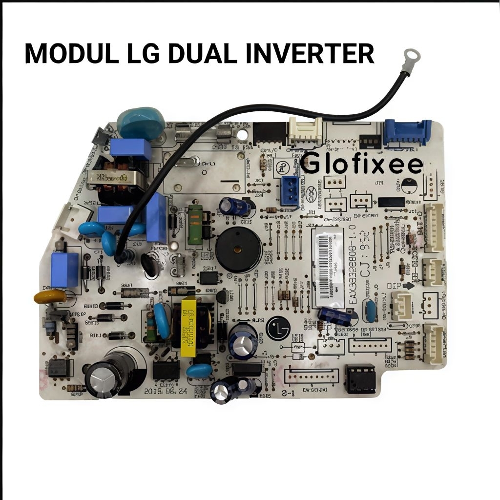 MODUL PCB INDOOR AC LG DUAL INVERTER SMART INVERTER PUTIH