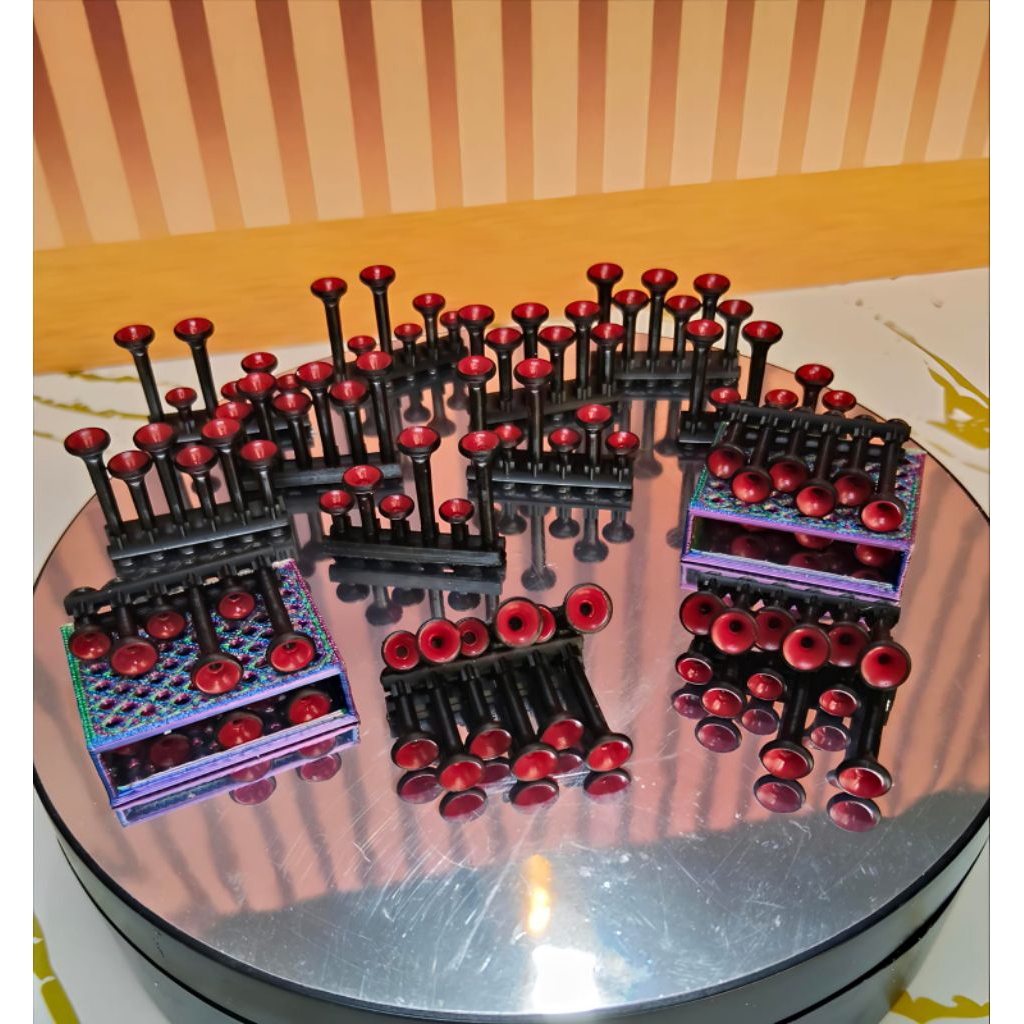 corong not 6 merah (Pakistan) corong miniatur