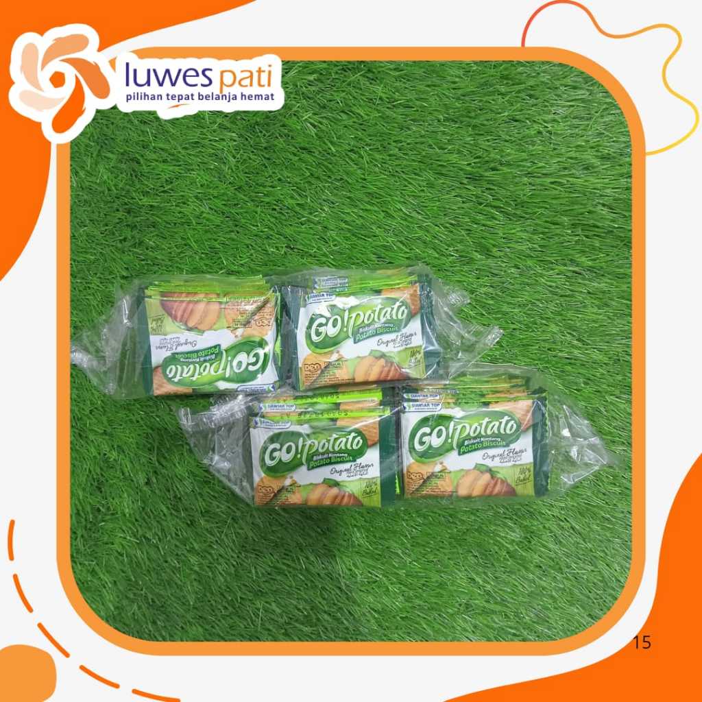 

Go! Potato Biskuit Kentang Original