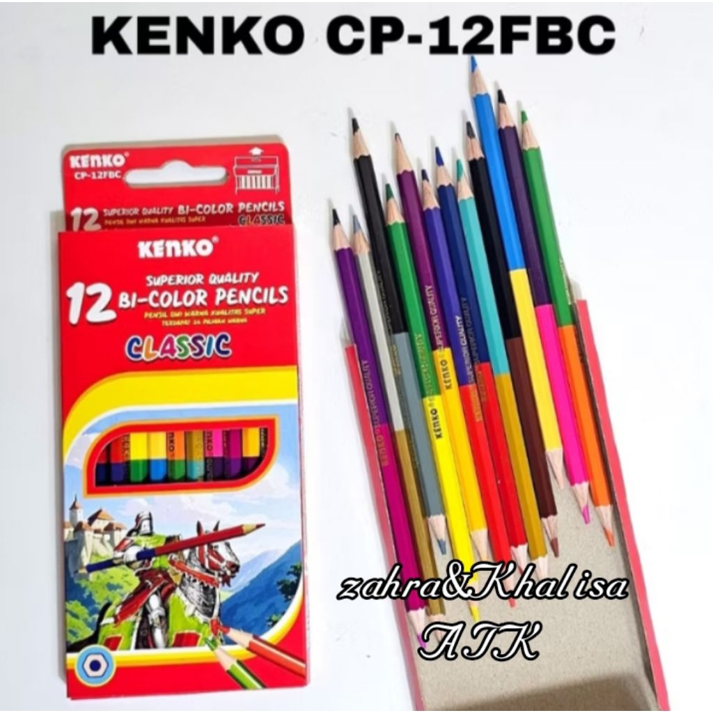 

Pewarna Kenko bolak balik 24 warna colour 24