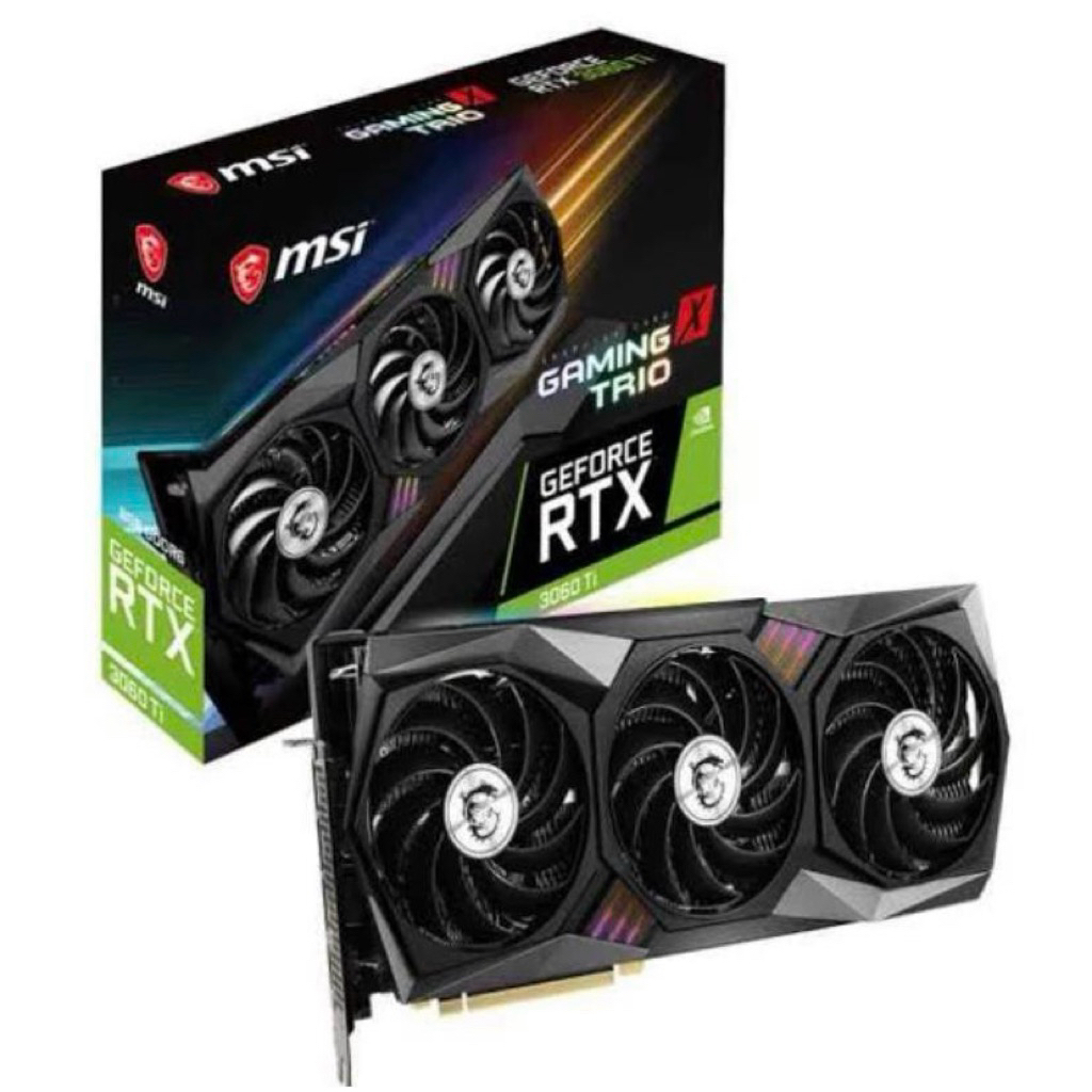 MSI GEFORCE RTX 3060 Ti / RTX 3060 Ti GAMING X TRIO 8GB DDR6
