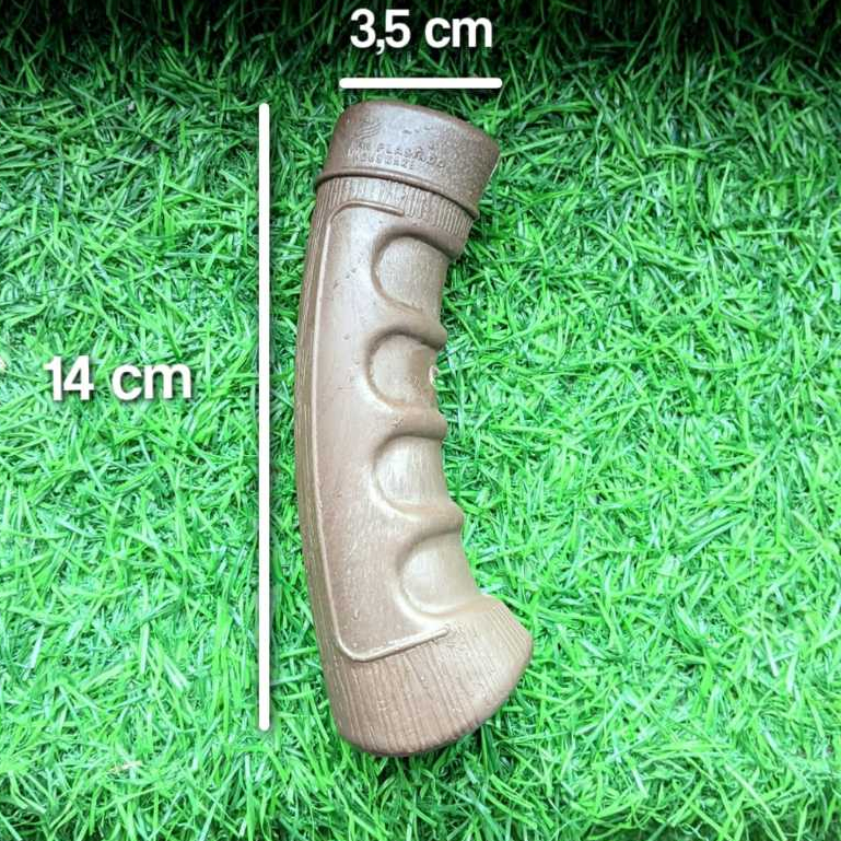 Gagang golok coklat/gagang golok kayu/gagang golok besi/gagang golok naga ukir/gagang golok tanduk