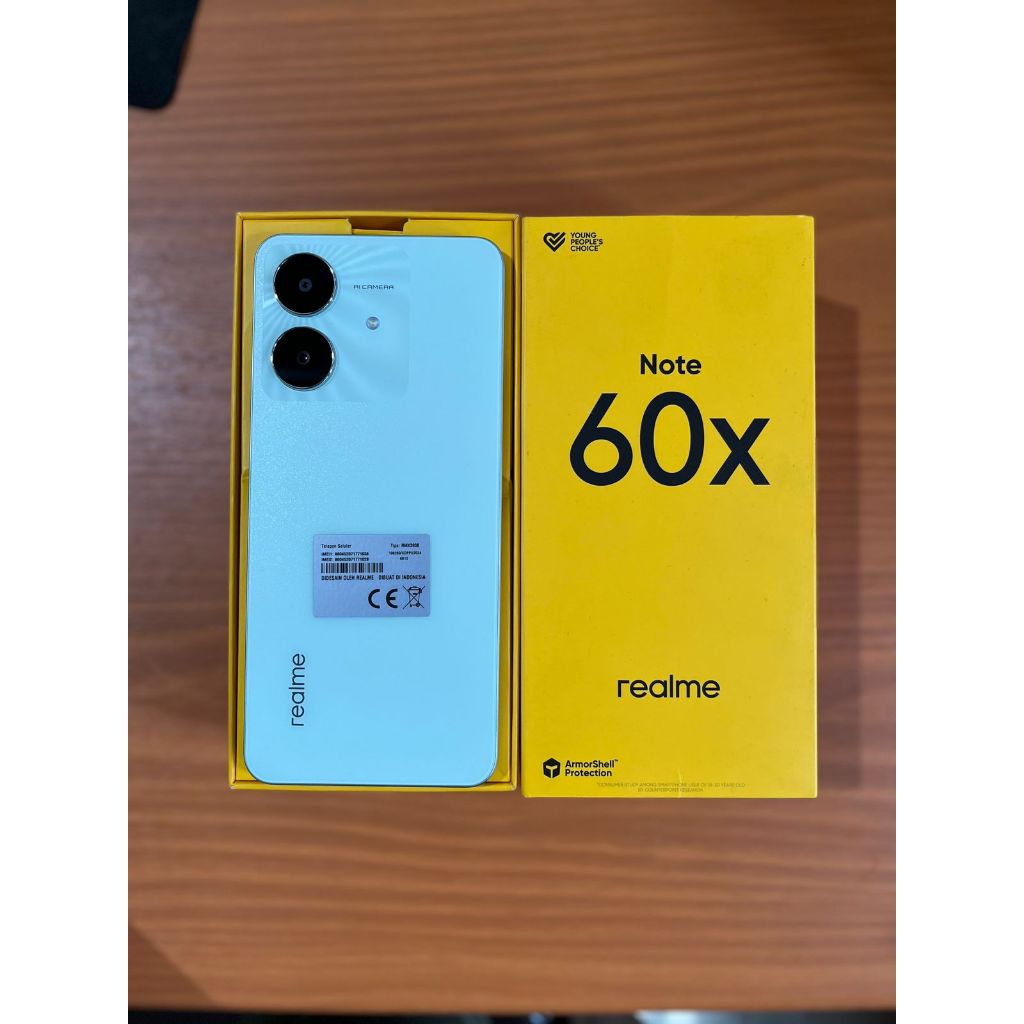REALME NOTE 60X 4/64 - 4/128gb Second Fullset Smartphone