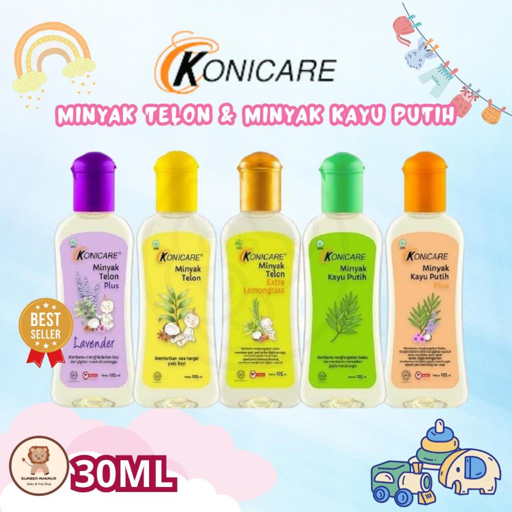 KONICARE MINYAK TELON & MINYAK KAYU PUTIH Baby Telon Oil Hangat Sepanjang Hari 30ML/60ML/125ML