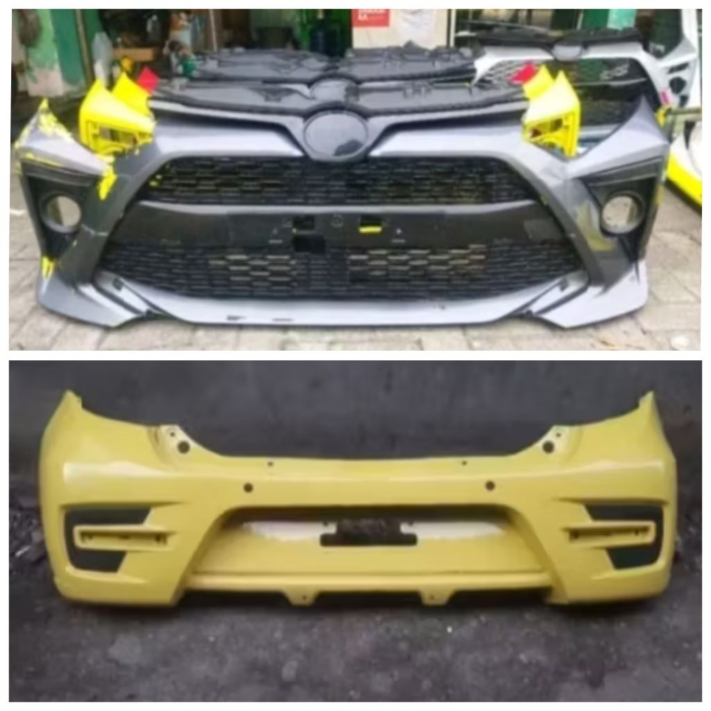 bemper depan belakang agya 2021