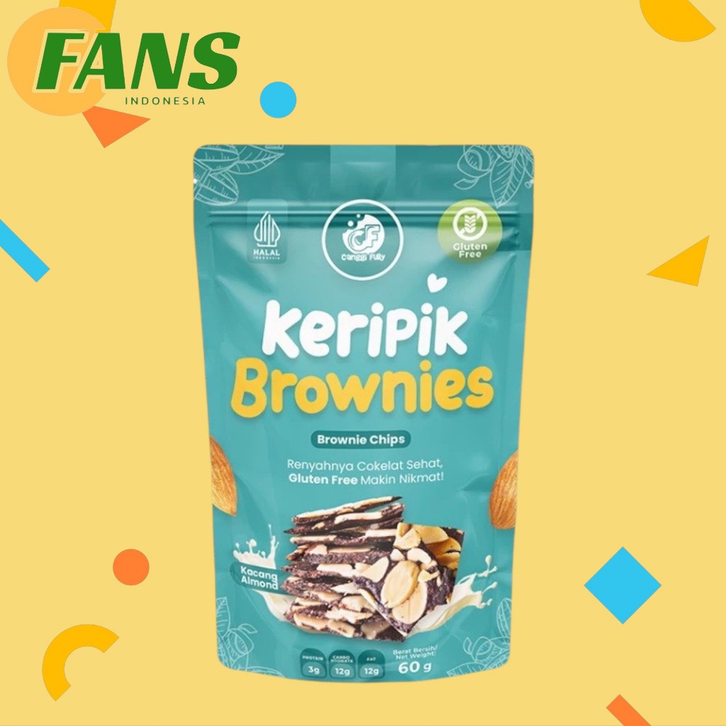 

KERIPIK BROWNIES CRUNCHY RASA KACANG ALMOND 60GR - KOMBINASI MANIS & GURIH YANG BIKIN NAGIH