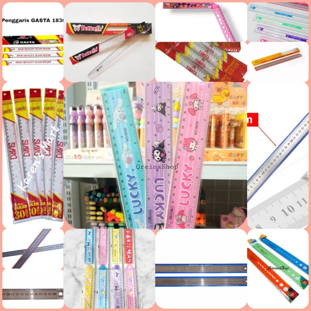 

#Qreinashop Penggaris Murah Ukuran 30cm