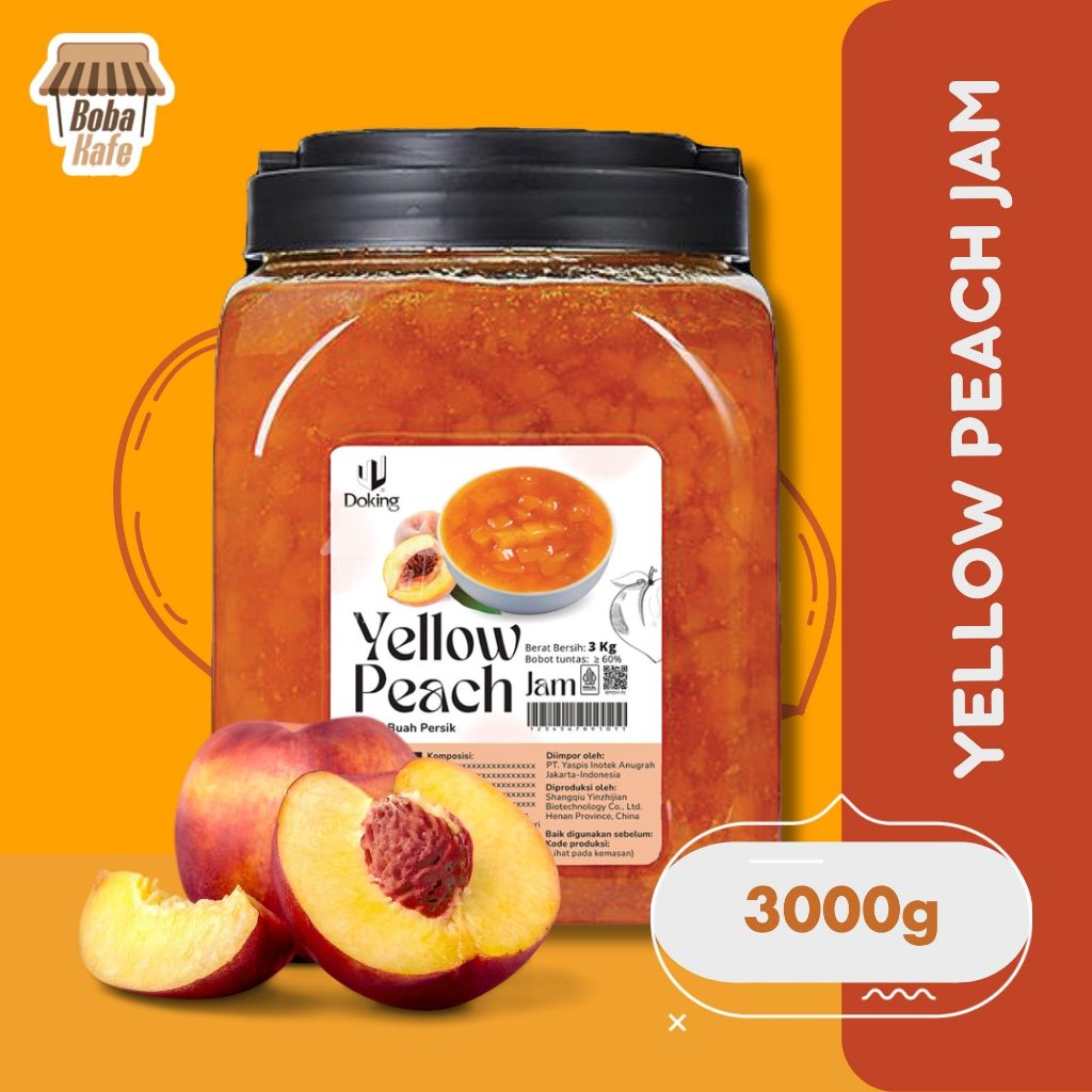

Doking Yellow Peach Jam – 3 KG