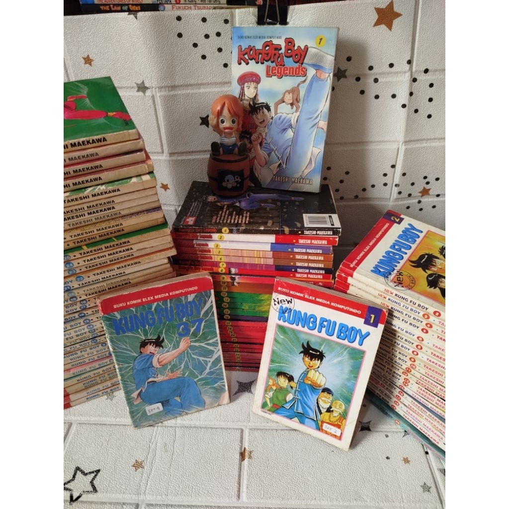Komik Kungfu Boy 1-37, New Kungfu Boy 1-20, Kungfu Boy Legend 1-28 set ke-2