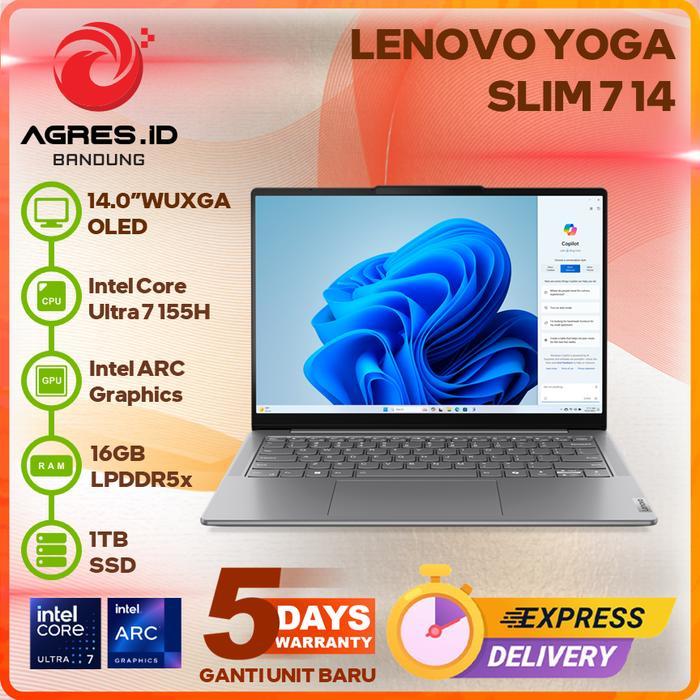 LENOVO YOGA SLIM 7 14IMH9 ULTRA 7 155H 16GB 1TB 14" WUXGA OLED TOUCH