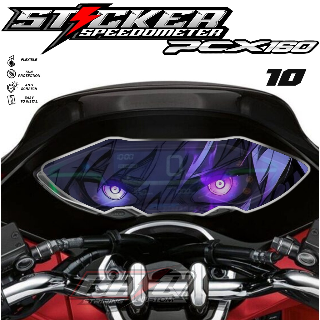 STICKER PELINDUNG SPIDO / SPEEDOMETER PCX 160 - STICKER ANTI GORES SPEEDOMETER PCX 160 ANIME PART 4