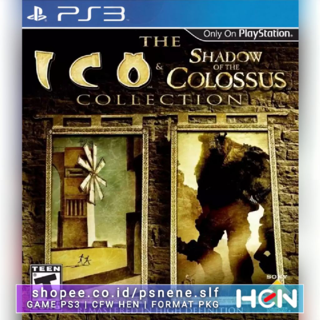 GAME PS3 THE ICO & SHADOW OF THE COLOSSUS