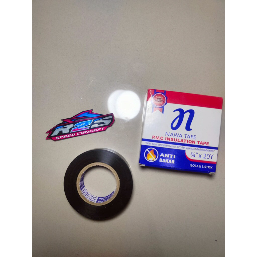 

Isolasi Listrik/Solatip listrik Nawa Tape 3/4 inch