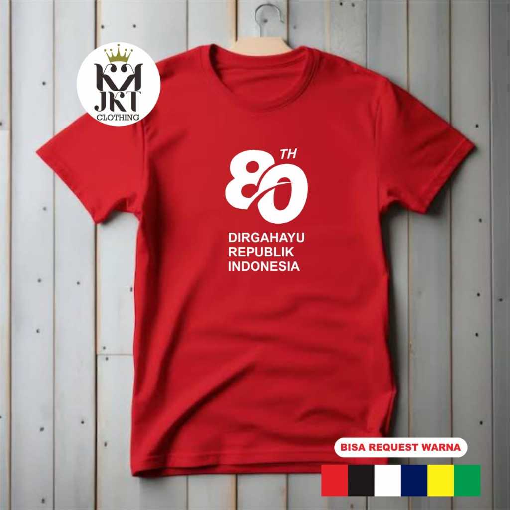 Baju 17 Agustus HUT RI Terbaru - Kaos 17 Agustus Dewasa Dan Anak Banyak Model Dirgahayu Indonesia