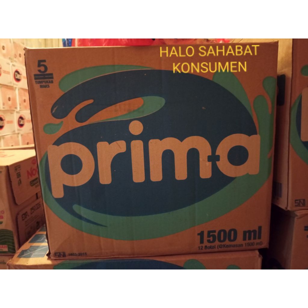 

AIR MINUM MERK PRIMA BOTOL ISI 1500 ML (1 KOTAK ISI 12 BOTOL)