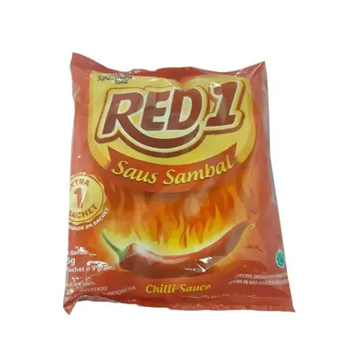 

hot 1 saus sambal sachet 24x9gr