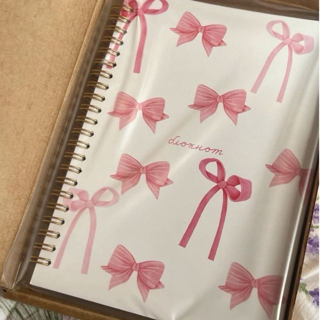 

Pink series/Buku notes A5 kotak kotak