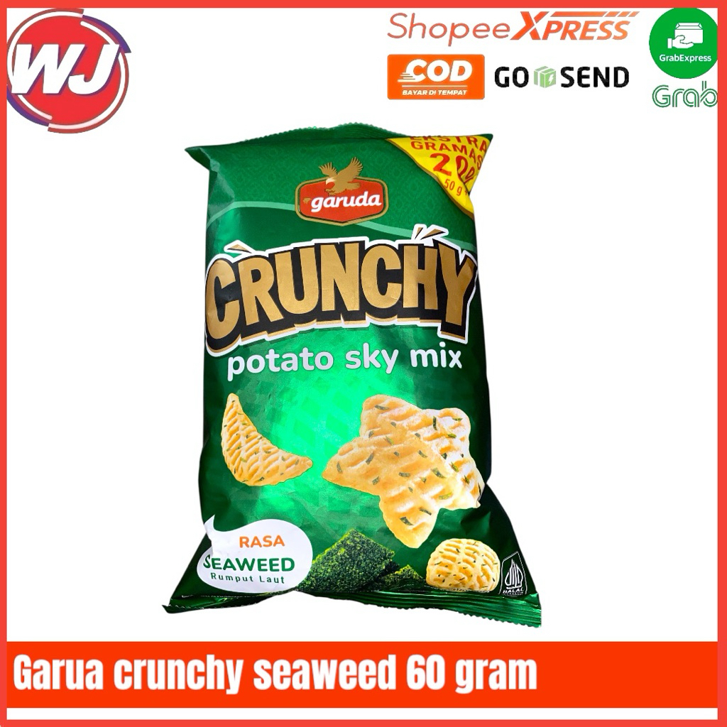 

GARUDA CRUNCHY SEAWEED 60 GRAM