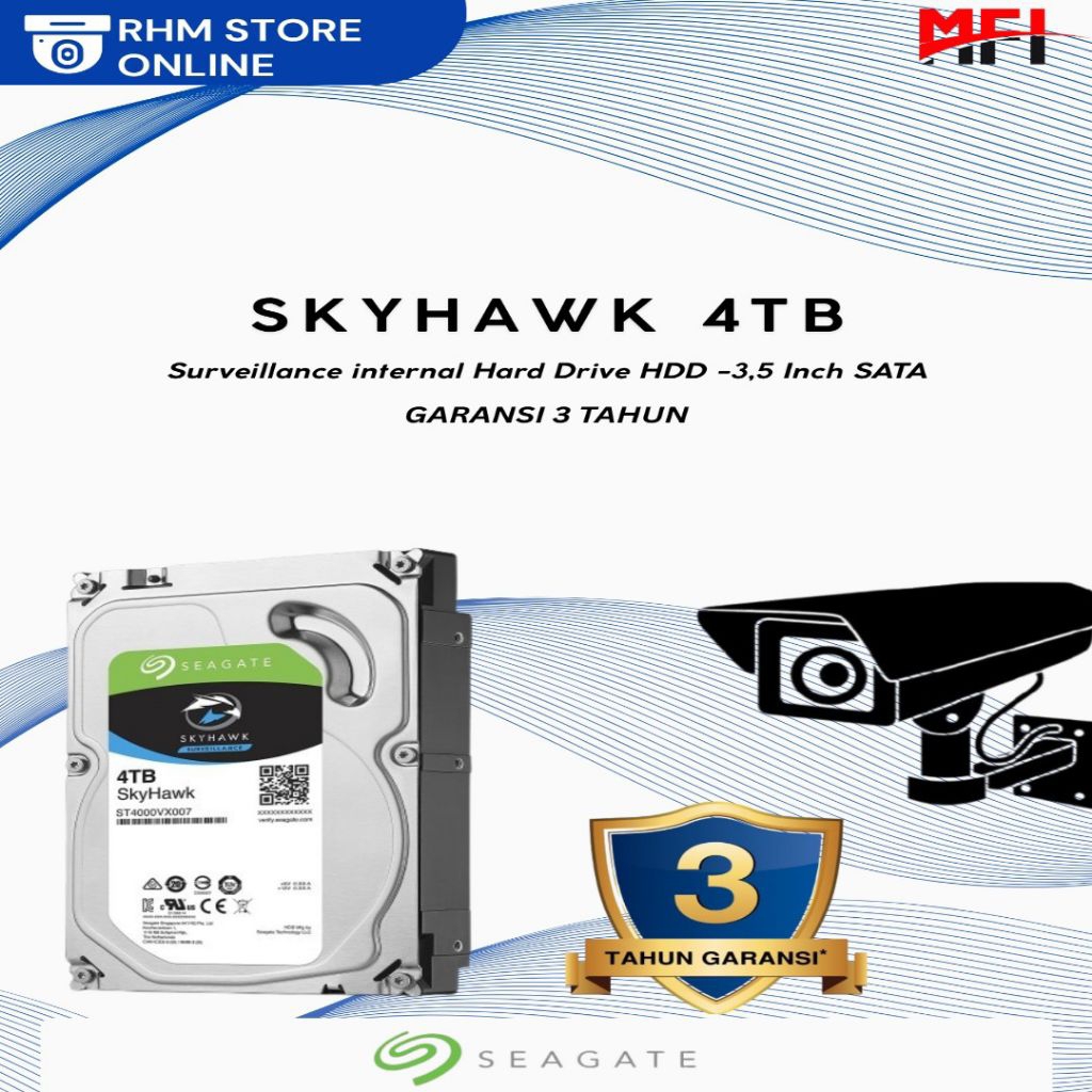 SEAGATE SKYHAWK 4TB MFI