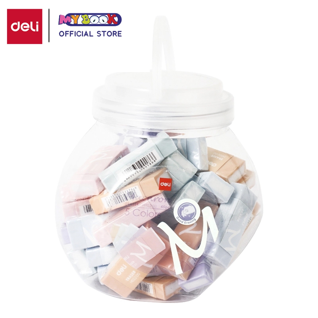 

Deli Penghapus Eraser Macaron Warna Pastel | Ujian Sekolah Ukuran Sedang EH02200 - 1 pcs
