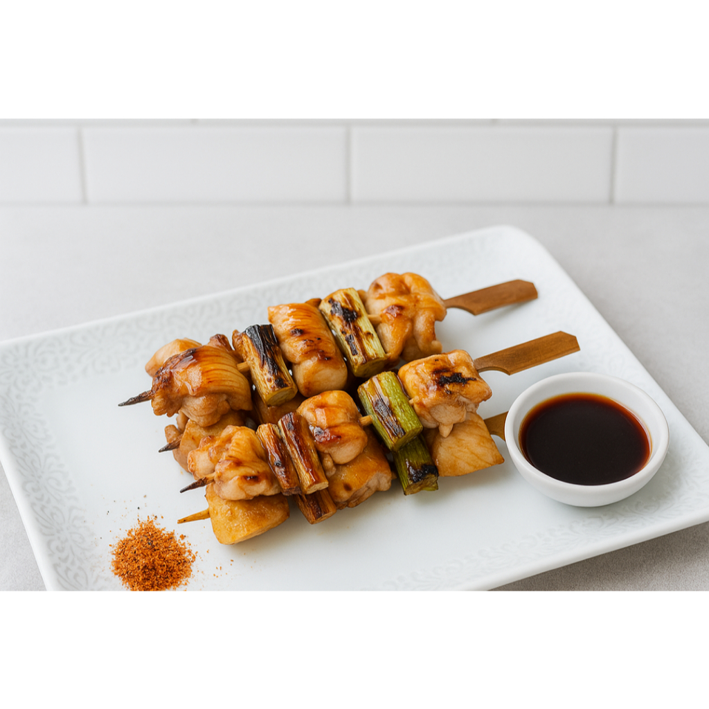 

CHICKEN YAKITORI 200 Gr, Free Sambal dan Saus Teriyaki