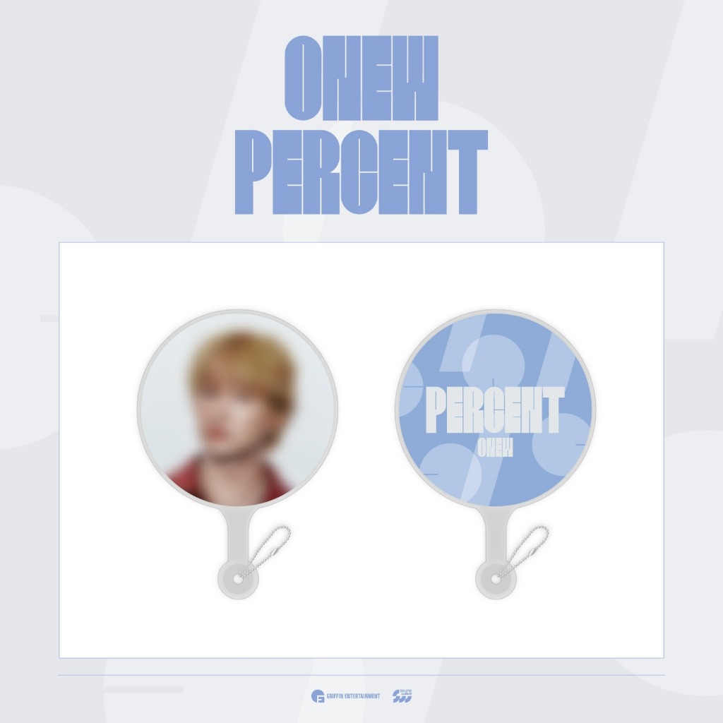 (MINI IMAGE PICKET KEYRING) ONEW 2ND ALBUM PERCENT (%) POP-UP STORE MERCH ONLINE