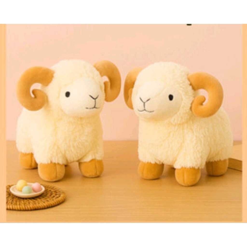 BONEKA DOMBA SOUVENIR AQIQAH BONEKA KAMBING LUCU BONEKA MURAH