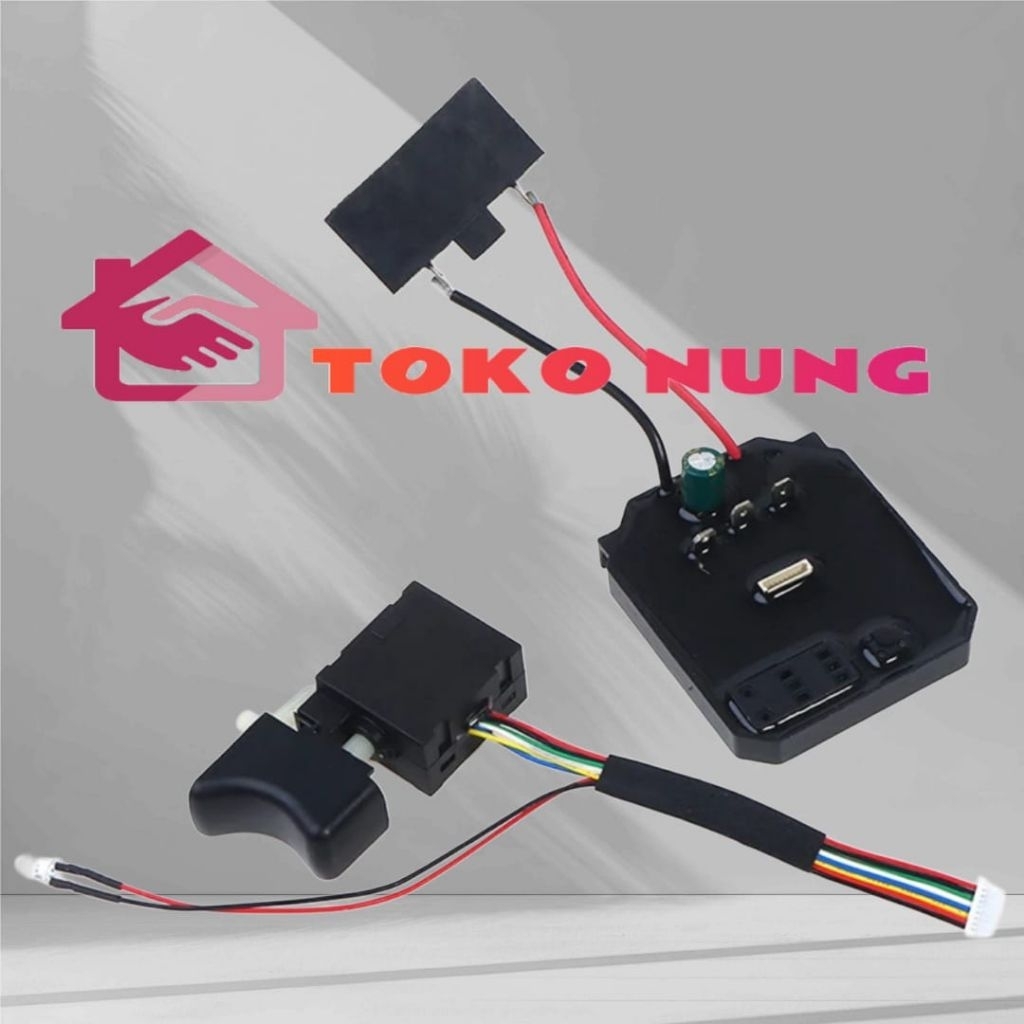 MODUL ESC CONTROLLER IMPACT WRENCH JLD CORDLESS 330NM-400NM-550NM MODUL TRIGGER IMPACT WRENCH JLD