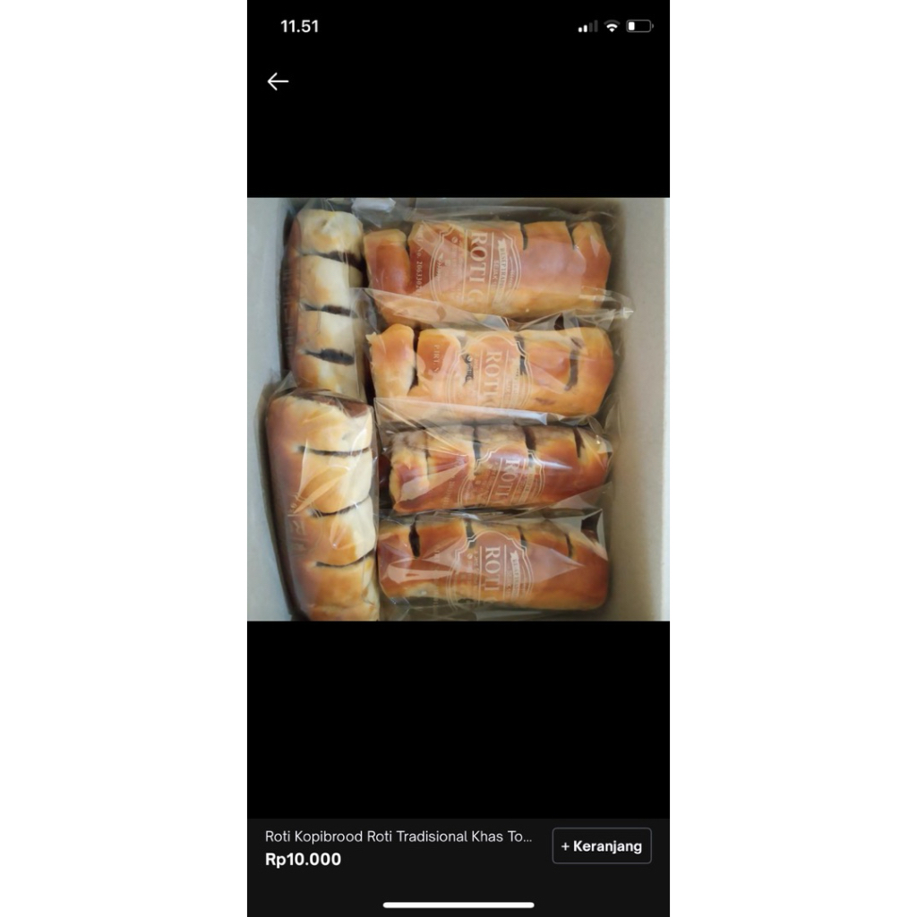 

Roti GO Roti Legend Purwokerto Amandel Kopibrood Mete Seleter Stik Keju - Oleh Oleh Purwokerto