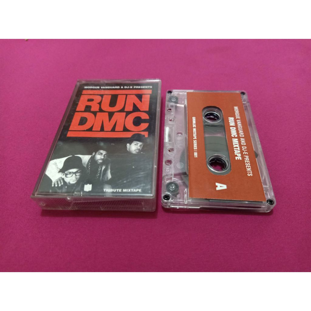 KASET PITA MORGUE VANGUARD DAN DJ E PRESEN TRIBUTE MIXTAPE RUN DMC GRIMLOC RECORD 1