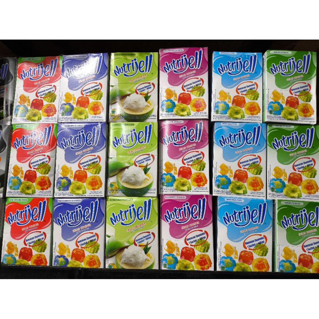 

Nutrijell Ekonomis 1 box [10 g x 12 Sachet]