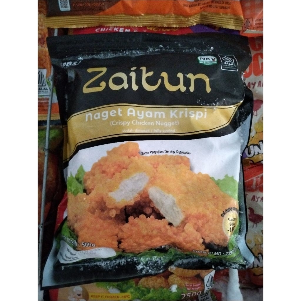 

nugget zaitun crunchy