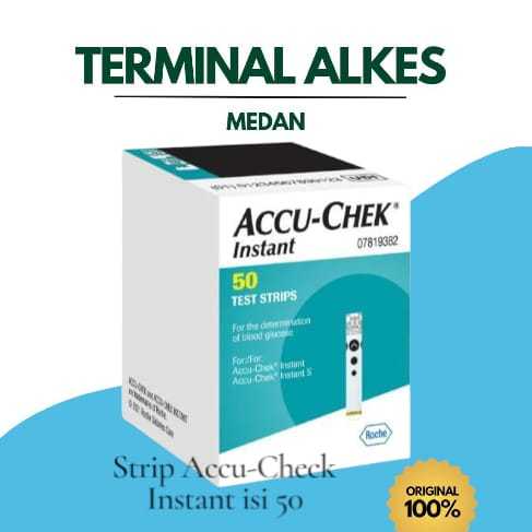 Accu-Chek Instant 50 Strip Cek Tes Gula Darah Accu-Chek
