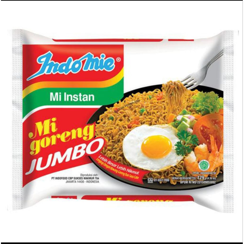 

Indomie Goreng Spesial Jumbo 129 gr