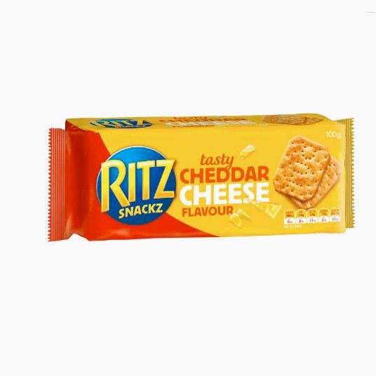 

Ritz Snackz Tasty Cheddar Cheese Crackers / Ritz Cheese 100gr Newzeland