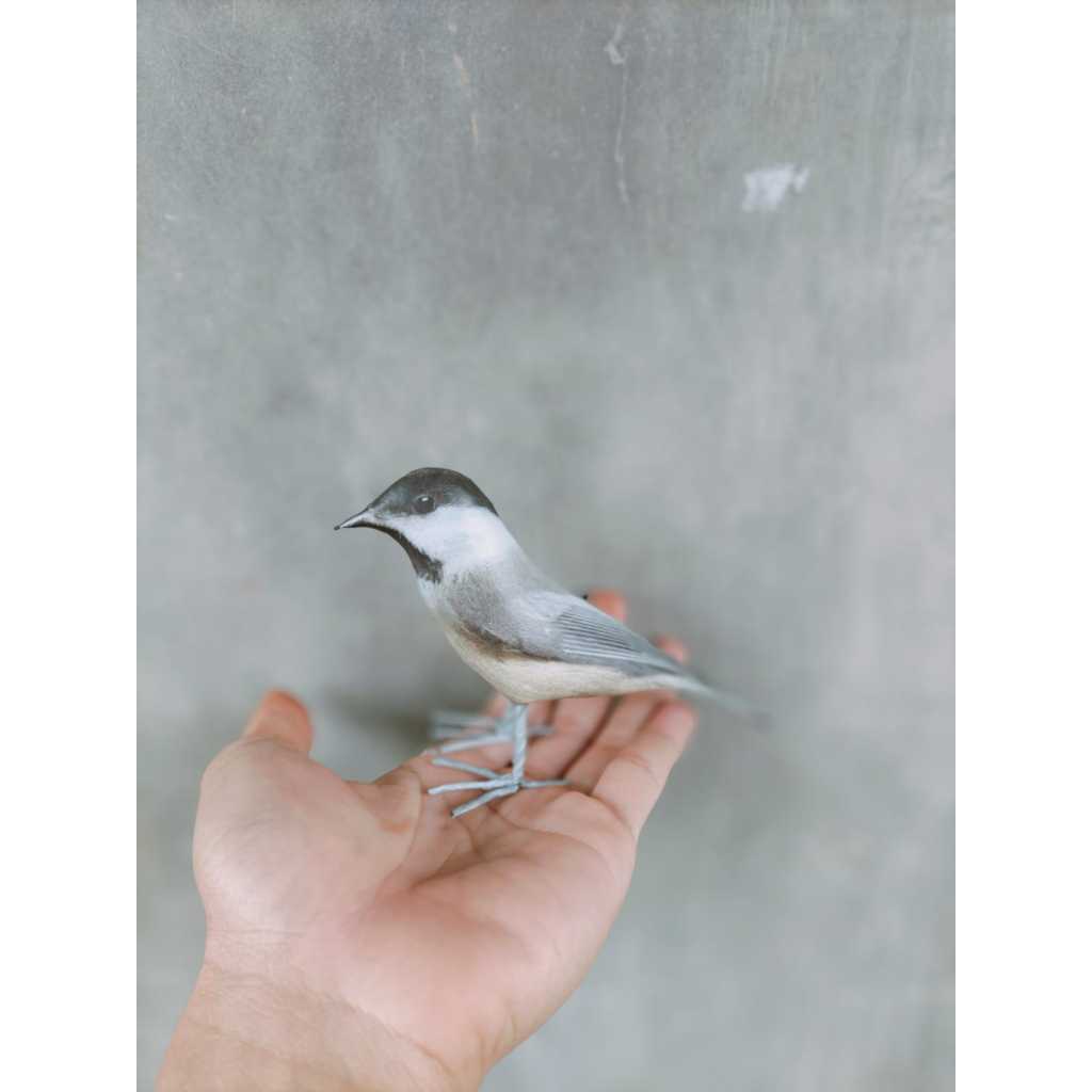 PATUNG JONTROT BURUNG GELATIK BATU - JONTROT BURUNG GELATIK BATU MIRIP ASLI