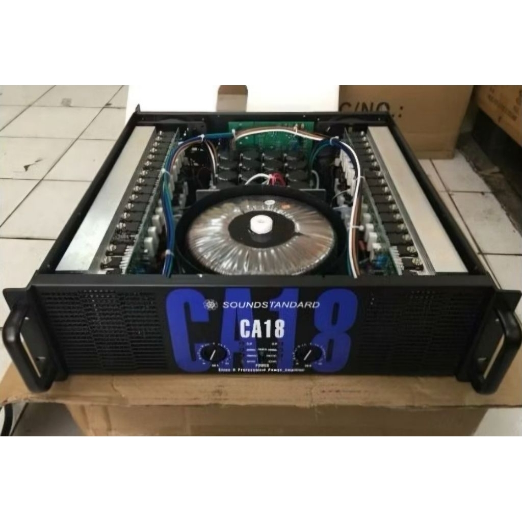 Power Subwoofer SoundStandard CA 18 Body Panjang CA18 KWALITAS MANTAP