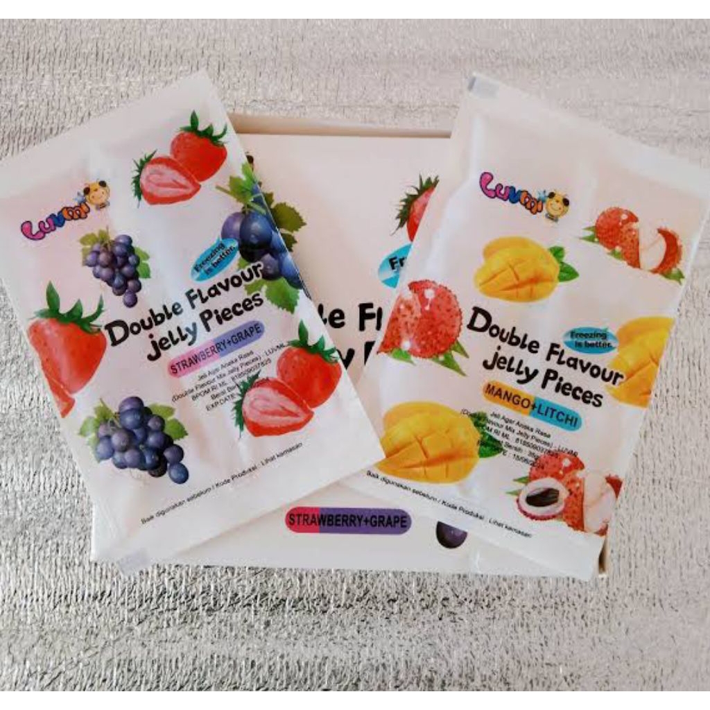 

Jelly Double Rasa Aneka Buah Isi 30pcs