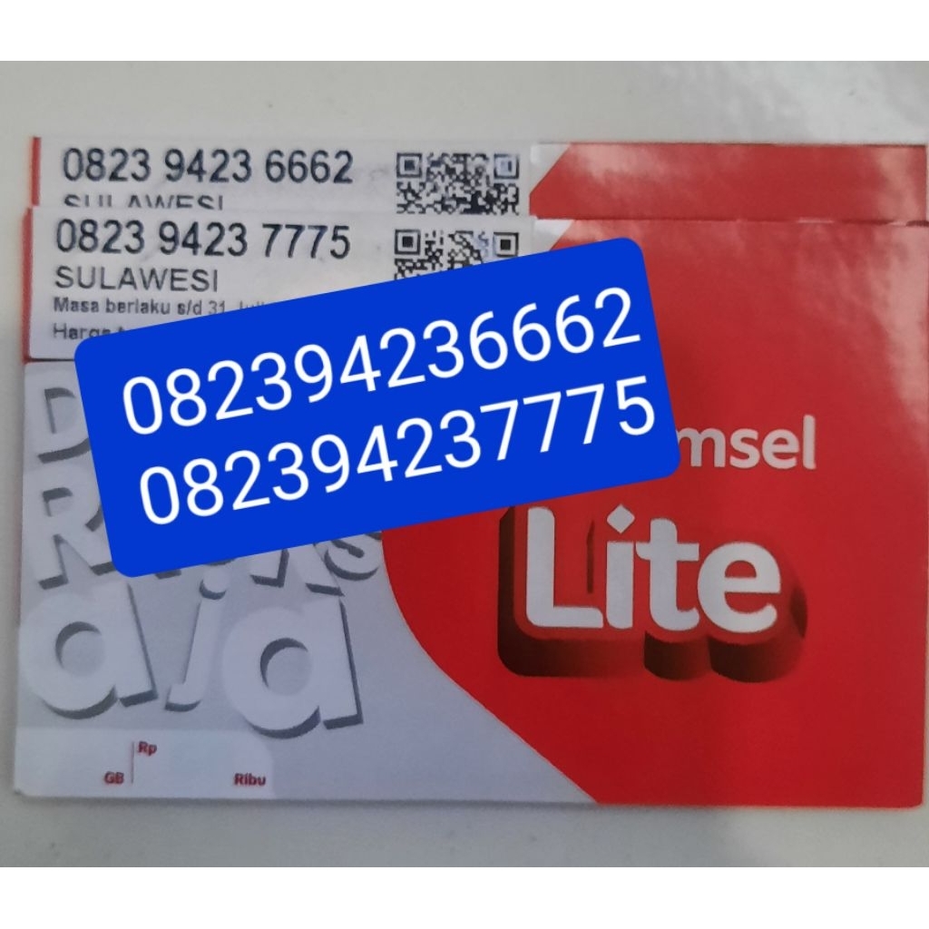 Nomer cantik telkomsel cantik