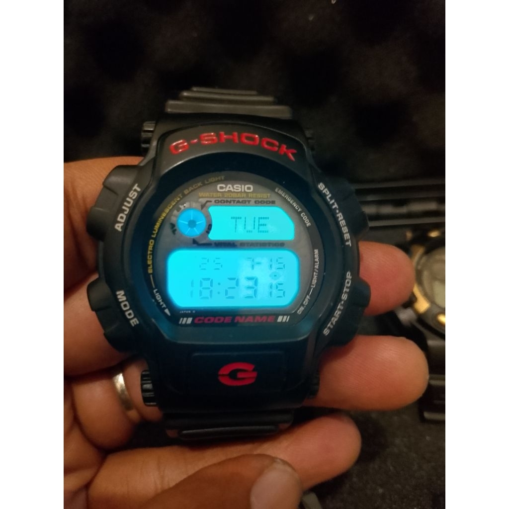 Casio G-Shock DW-8500 Codename Original Shock Resist Water Resistance Second Good Condition Jam Tang