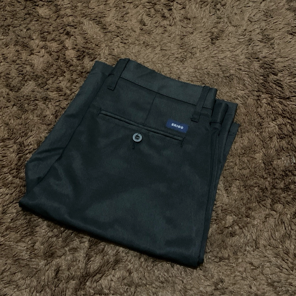 Erigo Chino Short Flexi Black - Celana Pendek NEW Original