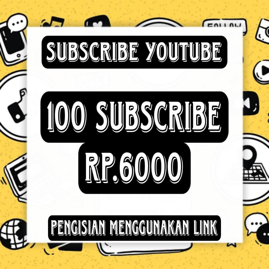 SUB + VIEW MURAH MERIAH PENONTON & SUBSCRIBER YOUTUBE REAL, ORGANIK, CEPAT & PERMANEN