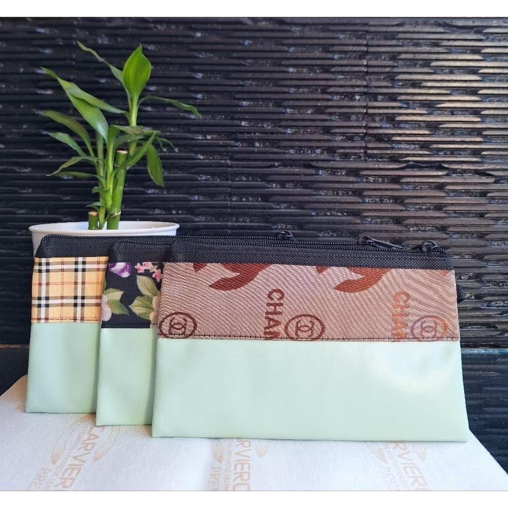 Dompet souvenir toko emas/Dompet sambung souvenir toko emas