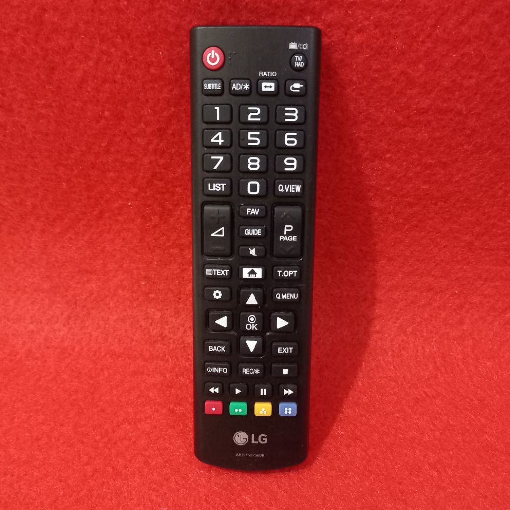 Remote TV LCD LED  LG  Original Asli . AKB75375609 .