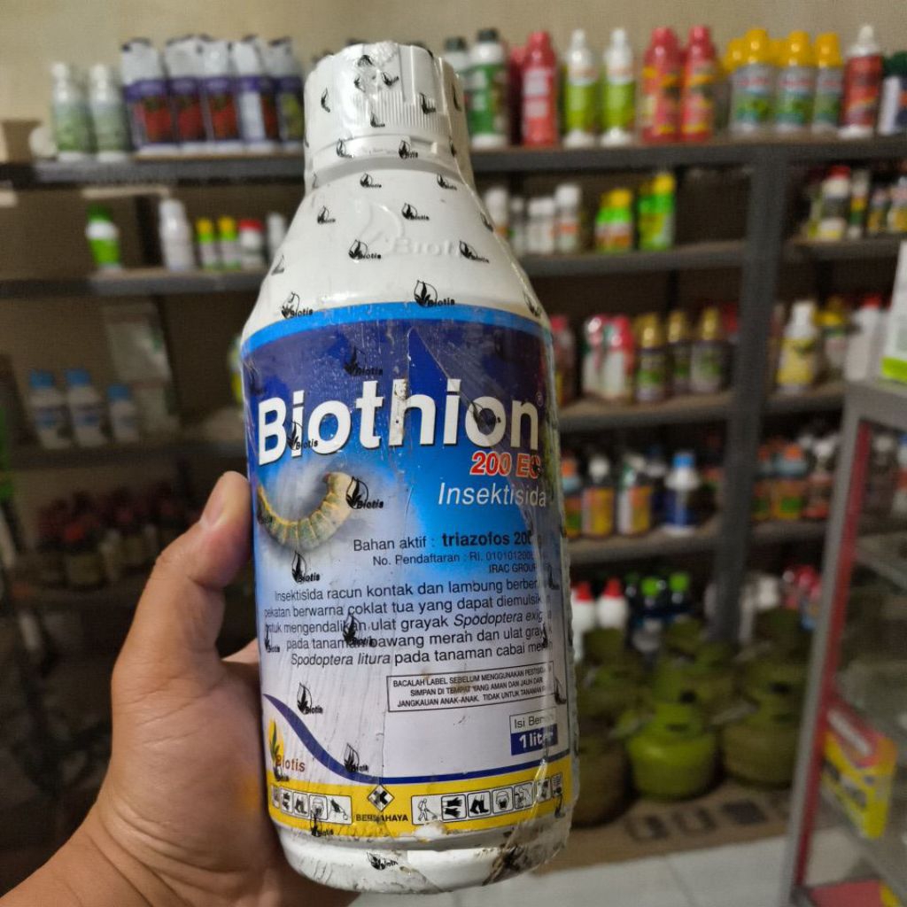 INSEKTISIDA BIOTHION 200 CC BAHAN AKTIF TRIAZOFOS 200 GL 1 LTR