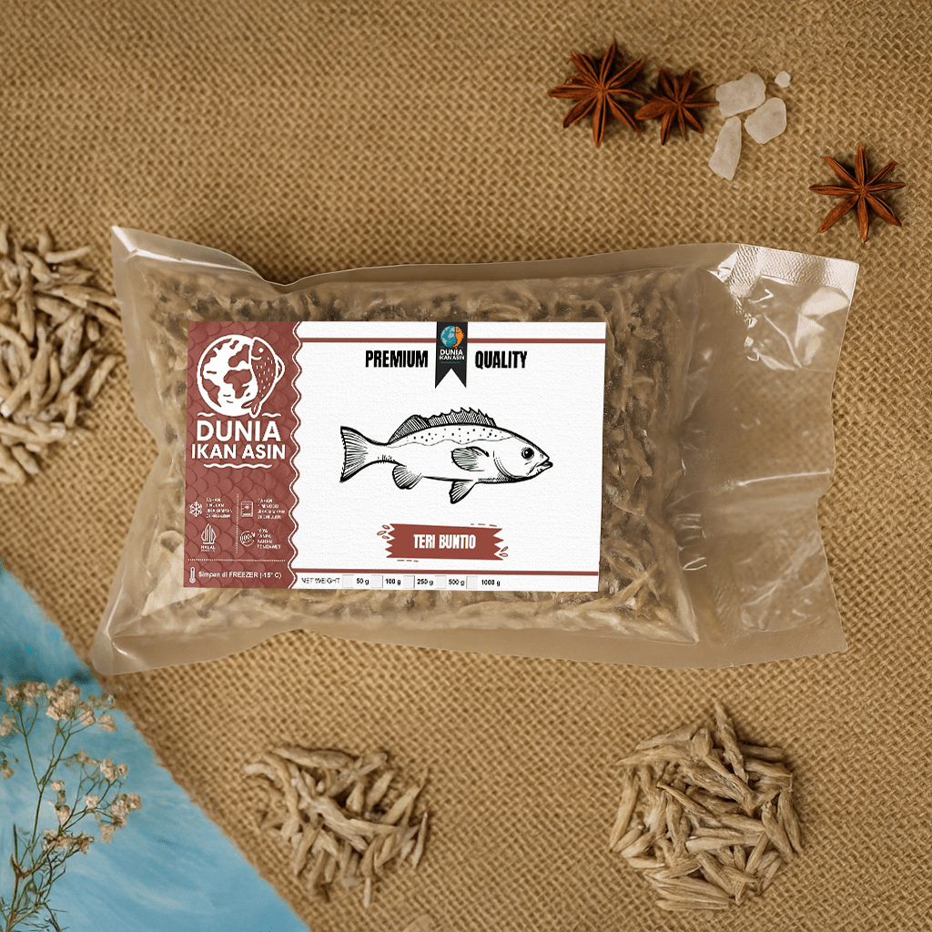 

Ikan Asin Teri Buntio Buntiau Buntiaw – DUNIA IKAN ASIN | 50 gr, 100 gr, 250 gram
