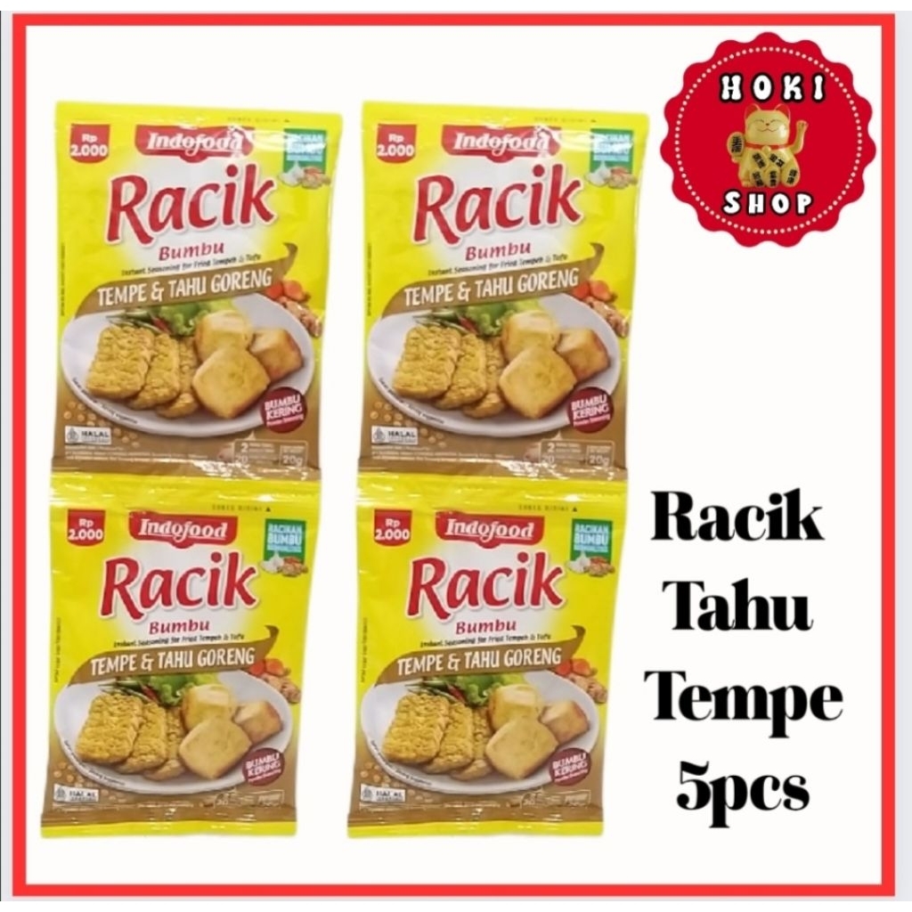 

Bumbu Racik Tempe Tahu Goreng 5pcs / Racik Tahu Tempe